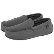 isotoner-square-patterned-smart-moccasin-slippers---grey-34523494