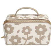Alice Wheeler London Floral Mini Train Case - Beige pietra