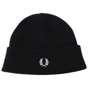 Berretto classico in lana merino Fred Perry - Nero/Bianco neve