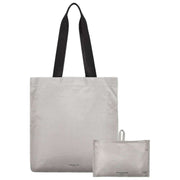 Gaston Luga Borsa tote leggera e ripiegabile - Grigio talpa