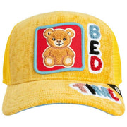Cappello da camionista Duvet All Det di Goorin Bros - Giallo