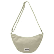 Borsa posteriore Andrea Half Moon Bag - Verde argilla