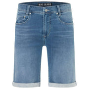 Pantaloncini di jeans MAC Jeans Jog'N Light Sweat - Blu estivo Usato autentico