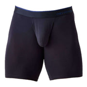 Obviously PrimeMan Boxer Brief 9inch Leg - Charcoal Black