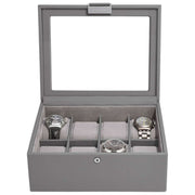 Scatola per orologi Stackers da 8 pezzi - Grigio ardesia