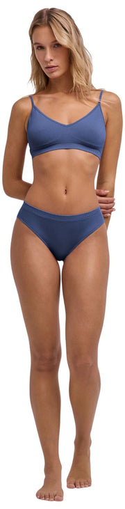 Perizoma Falke Daily senza cuciture - Captain Blue