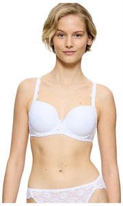 Reggiseno imbottito con ferretto Triumph Amourette - Bianco