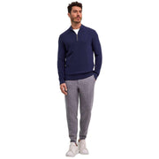 falke-half-cardigan-half-zip-sweater---plum-navy-35073037