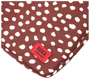 Custodia per laptop in tela riciclata Roka Brick Lane - Macchia marrone