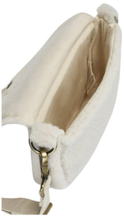 Borsa a tracolla Hindbag Margault Teddy - Bianco artico