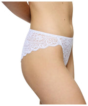 Slip Tai a gamba alta Triumph Amourette - Bianco