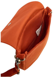 Borsa a tracolla Hindbag Margault - Velluto mattone arancione