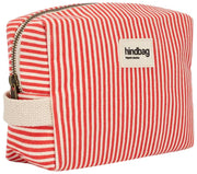 Borsa da toilette Hindbag Leon - strisce rosse