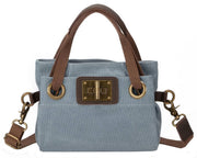 Zede Pont des Arts Xs Cross Body Borse - Grigio blu