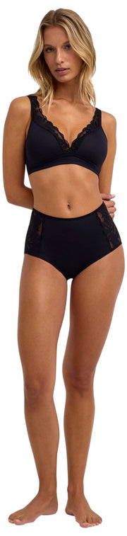 Reggiseno Falke Delicate Touch ad apice alto - nero