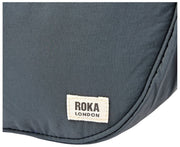 Borsa a tracolla Roka Farringdon Taslon - Grigio corvo