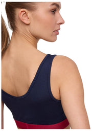 Confezione da 2 bralette bustier Falke Daily Comfort Print - Nero/Rosso
