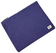Borsa da bambino grande in tela di cotone Roka Somerset - blu navy