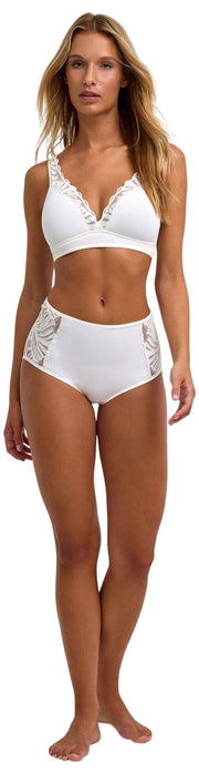 Slip a vita media Falke Delicate Touch - Avorio