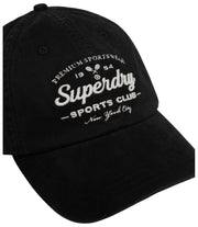 Berretto da baseball Superdry & Co Vintage Club - Nero vintage