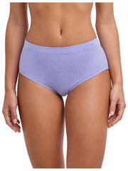 Slip a vita media senza cuciture Falke Daily - Lavendust Lilla