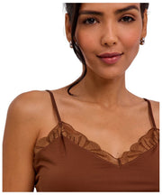 Top chemise Falke Delicate Touch - Marrone cervo
