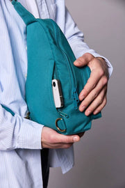 Borsa a tracolla Felix Hindbag - Blu pavone