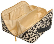 Custodia per treno con stampa animalier Alice Wheeler London - Leopardo chiaro/Nero