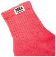 Calzini Roka Windsor Solid Crew - Sugar Coral Pink