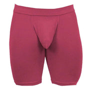 Obviously EliteMan Boxer Brief 9inch Leg - Brick Red