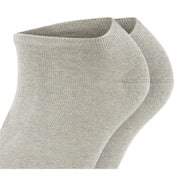 Esprit Uni 2 Pack Sneaker Socks - Grey/Red