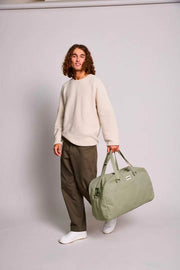 Borsa da viaggio grande Hindbag Yves - verde argilla