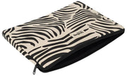 Custodia Hindbag Ava media per laptop da 15 pollici - Ecru Zebra