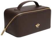Custodia per treno di lusso Alice Wheeler London - Marrone cioccolato