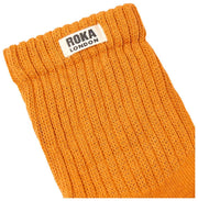 Calzini Roka Windsor Solid Crew - Arancione bruciato