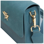 Borsa a tracolla Alice Wheeler London Highbury - Verde acqua