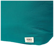 Borsa a tracolla Roka Oxford Taslon media - Blu vista oceano
