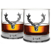english-pewter-company-11oz-double-stag-tumbler-set---silverclear-34311165