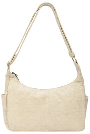 Borsa a tracolla multitasche Hindbag Emile - Juta Beige