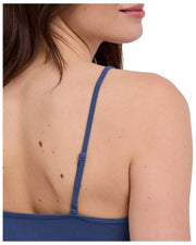 Top per spaghetti senza cuciture Falke Daily - Captain Blue