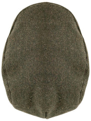Coppola Dents Grafham in tweed a spina di pesce - Verde foresta