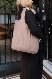 Borsa shopping Stackers - Beige fungo