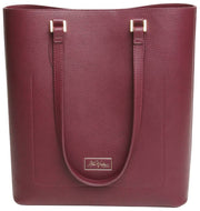 Borsa tote Alice Wheeler London Marlow - Rosso bacca