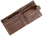 Portafoglio bifold Dents Aire Coin - marrone cioccolato