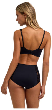Reggiseno Falke Delicate Touch ad apice alto - nero