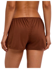 Pantaloncini Falke Delicate Touch - Marrone Cervo
