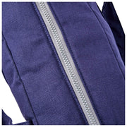 Borsa da bambino grande in tela di cotone Roka Somerset - blu navy