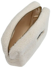Borsa da toilette Hindbag Leon Teddy - Bianco artico