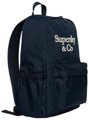 Zaino con logo Superdry & Co Company - Eclipse Navy/Off-White