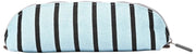Custodia piccola in tela di cotone Roka Tate - striscia blu